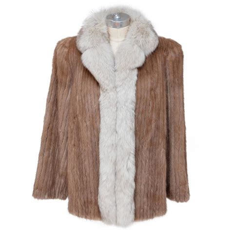 vintage chanel fur coat